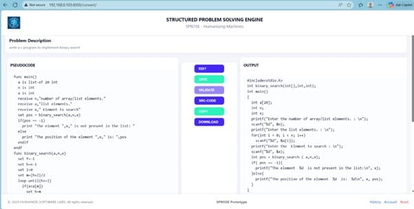 Generate Code from English
