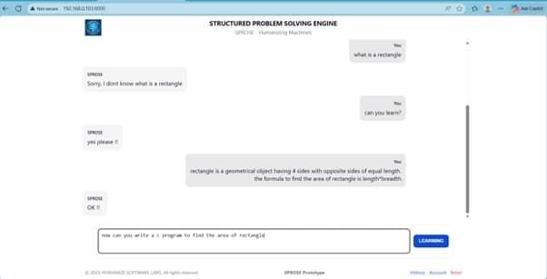 Dynamic Learning and Code Generation